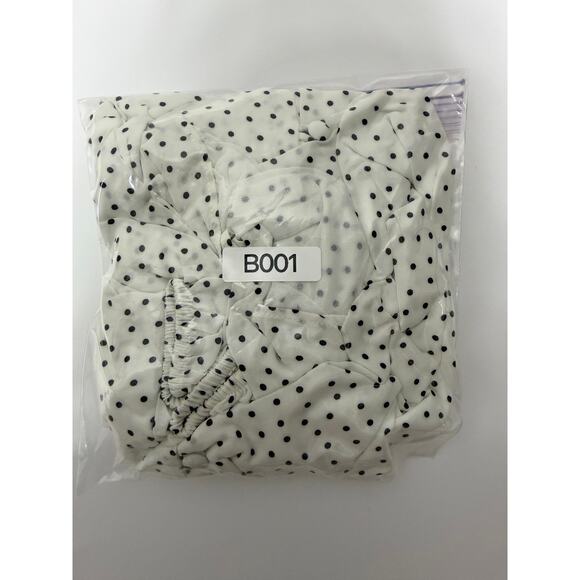 White House Black Market Women’s Polka Dot Button Front Blouse Size 0P Petite - Picture 12 of 12